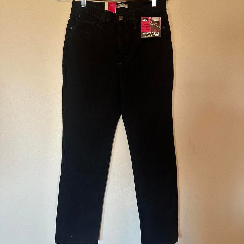 Lee‎ black high-waisted slimming jeans Size 8